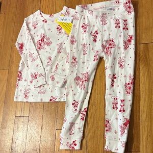 Gap Kids Pajama Set - Red Characters on White